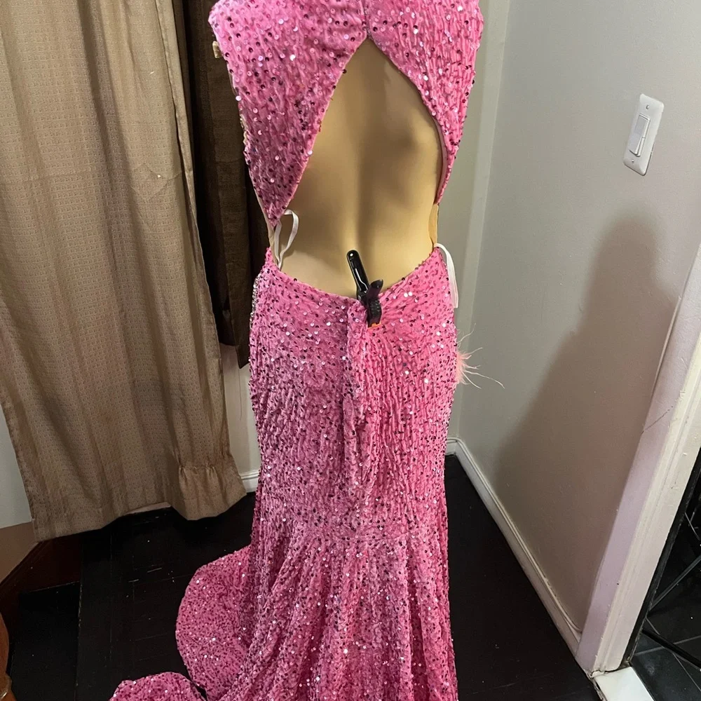 Prom Dress (Pink) - Picture 9 of 13